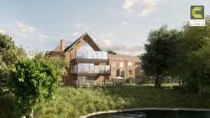 Rear elevation example